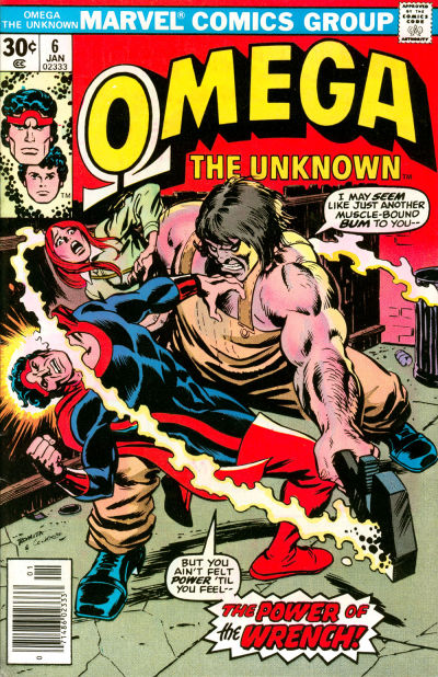 Cover for Omega the Unknown (Marvel, 1976 series) #6