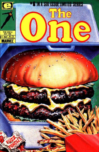 Cover for The One (Marvel, 1985 series) #6