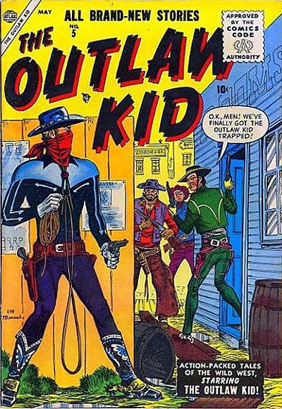 Cover for The Outlaw Kid (Marvel, 1954 series) #5