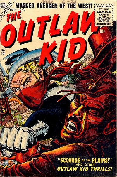 Cover for The Outlaw Kid (Marvel, 1954 series) #13