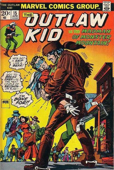 Cover for The Outlaw Kid (Marvel, 1970 series) #15