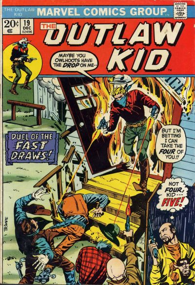 Cover for The Outlaw Kid (Marvel, 1970 series) #19