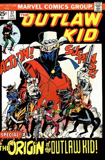Cover for The Outlaw Kid (Marvel, 1970 series) #27