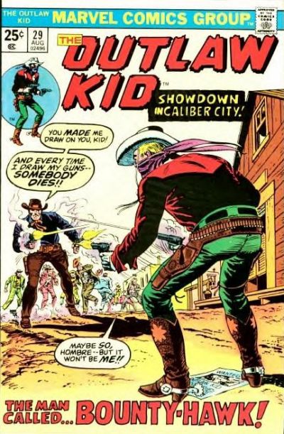 Cover for The Outlaw Kid (Marvel, 1970 series) #29