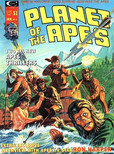 Cover for Planet of the Apes (Marvel, 1974 series) #4