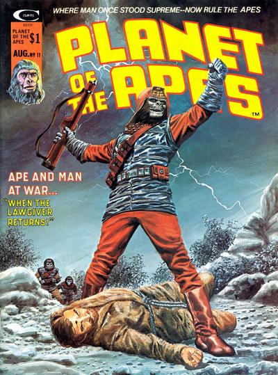 Cover for Planet of the Apes (Marvel, 1974 series) #11