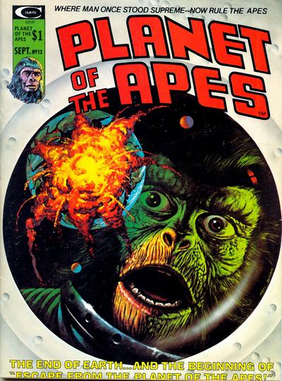Cover for Planet of the Apes (Marvel, 1974 series) #12