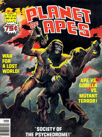Cover for Planet of the Apes (Marvel, 1974 series) #20