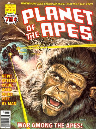 Cover for Planet of the Apes (Marvel, 1974 series) #22