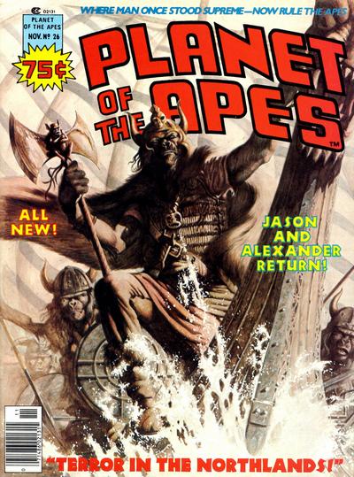 Cover for Planet of the Apes (Marvel, 1974 series) #26
