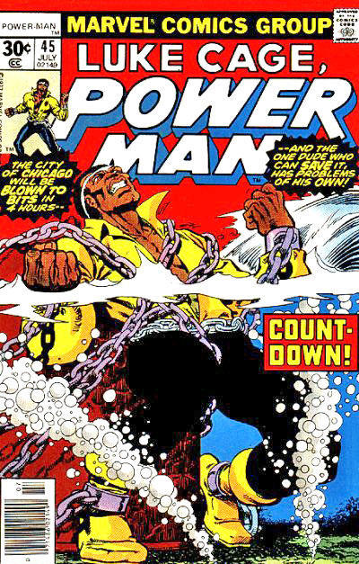 Cover for Power Man (Marvel, 1974 series) #45 [30¢]