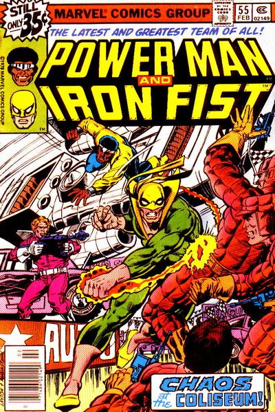 Cover for Power Man (Marvel, 1974 series) #55