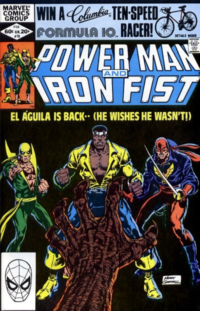 Cover for Power Man and Iron Fist (Marvel, 1981 series) #78 [Direct]