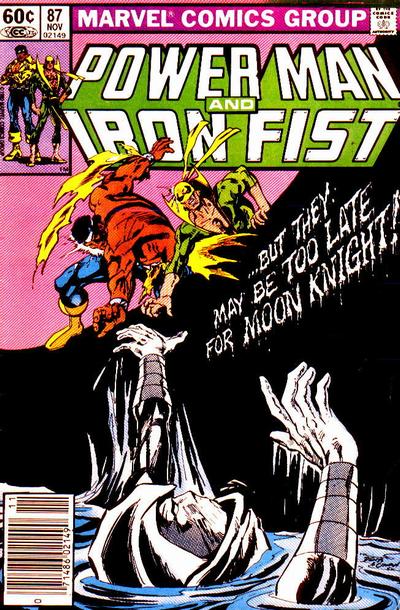 Cover for Power Man and Iron Fist (Marvel, 1981 series) #87 [Newsstand]