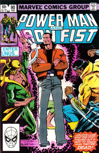 Cover for Power Man and Iron Fist (Marvel, 1981 series) #90 [Direct]