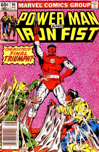 Cover for Power Man and Iron Fist (Marvel, 1981 series) #96 [Newsstand]