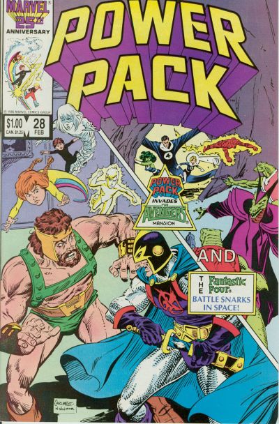 Cover for Power Pack (Marvel, 1984 series) #28