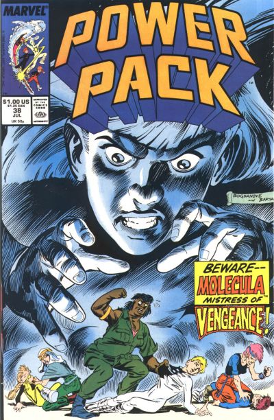 Cover for Power Pack (Marvel, 1984 series) #38