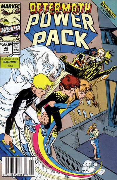 Cover for Power Pack (Marvel, 1984 series) #44