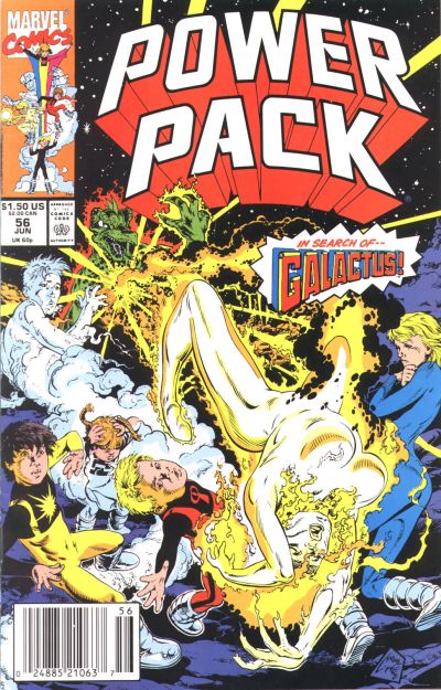 Cover for Power Pack (Marvel, 1984 series) #56
