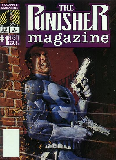 Cover for The Punisher Magazine (Marvel, 1989 series) #1 [Direct]