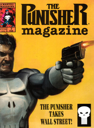 Cover for The Punisher Magazine (Marvel, 1989 series) #7