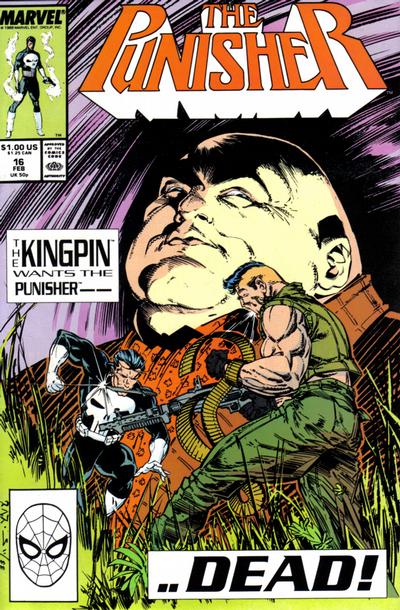 Cover for The Punisher (Marvel, 1987 series) #16