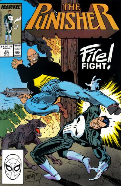 Cover for The Punisher (Marvel, 1987 series) #23