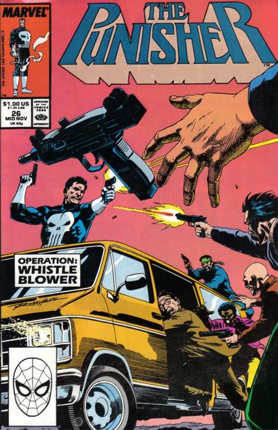 Cover for The Punisher (Marvel, 1987 series) #26 [Direct]
