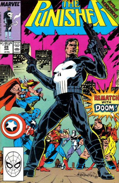 Cover for The Punisher (Marvel, 1987 series) #29