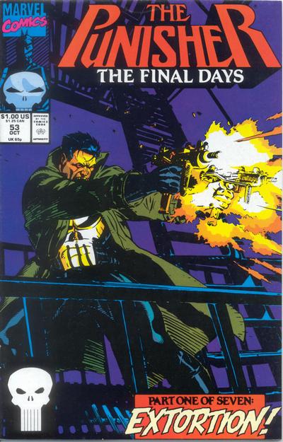 Cover for The Punisher (Marvel, 1987 series) #53