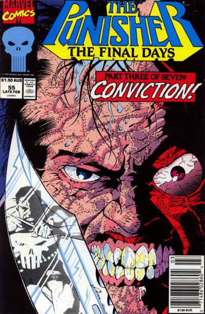 Cover for The Punisher (Marvel, 1987 series) #55 [Australian]