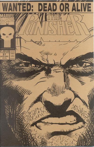 Cover for The Punisher (Marvel, 1987 series) #57 [Direct]