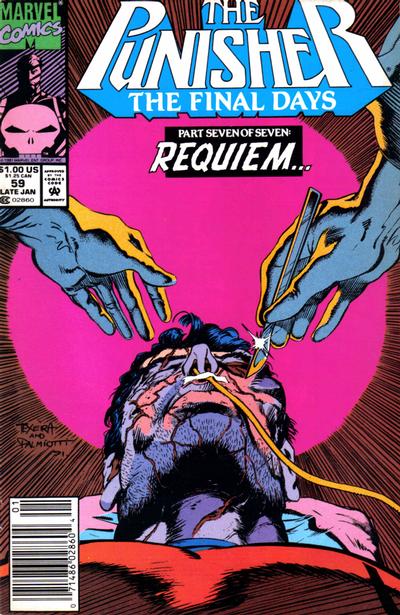 Cover for The Punisher (Marvel, 1987 series) #59 [Newsstand]