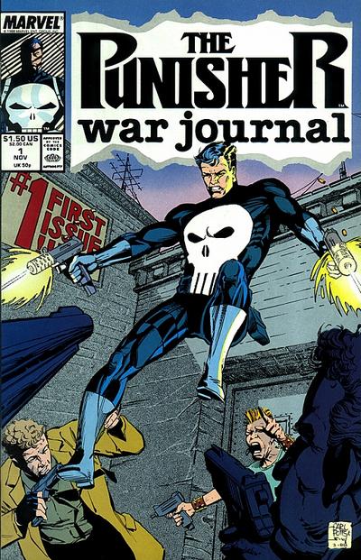 Cover for The Punisher War Journal (Marvel, 1988 series) #1 [Direct]