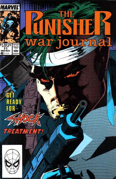 Cover for The Punisher War Journal (Marvel, 1988 series) #11 [Newsstand]