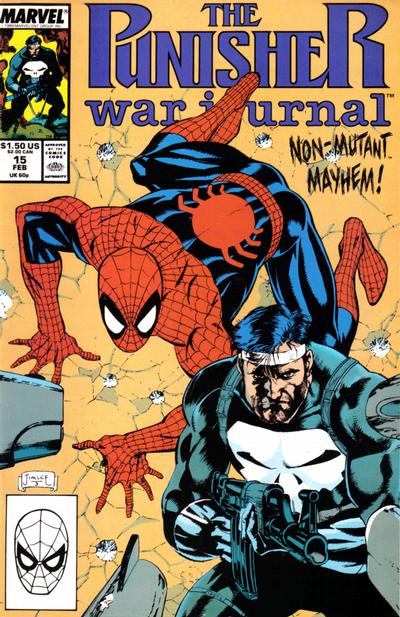 Cover for The Punisher War Journal (Marvel, 1988 series) #15 [Direct]