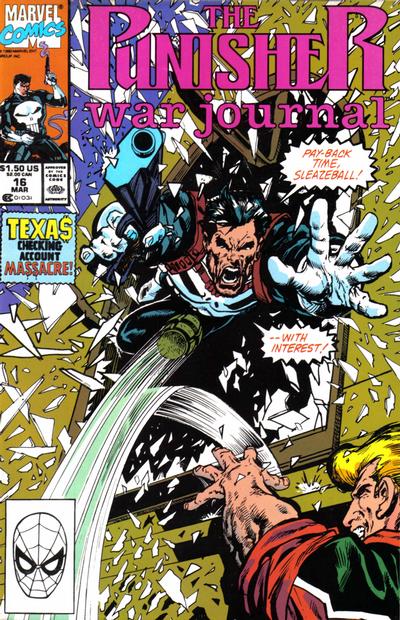 Cover for The Punisher War Journal (Marvel, 1988 series) #16