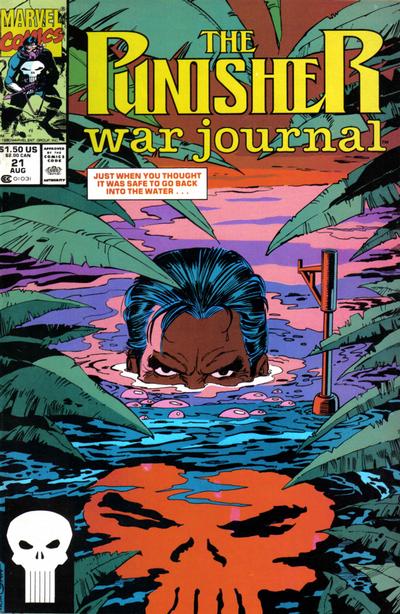 Cover for The Punisher War Journal (Marvel, 1988 series) #21 [Direct]