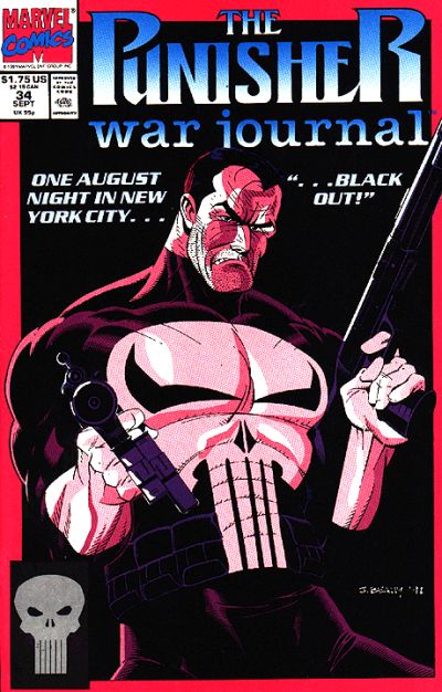 Cover for The Punisher War Journal (Marvel, 1988 series) #34