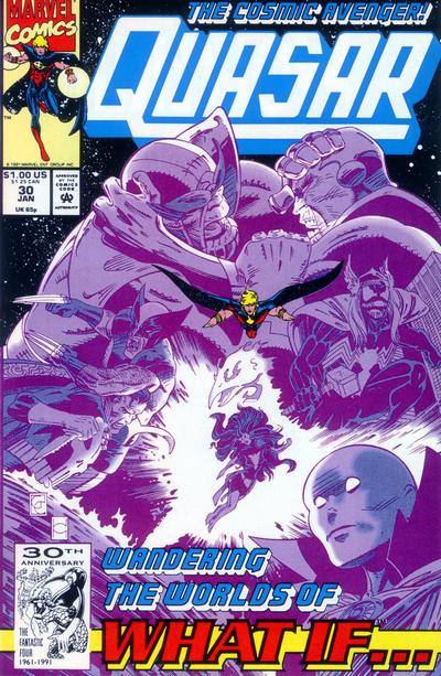 Cover for Quasar (Marvel, 1989 series) #30