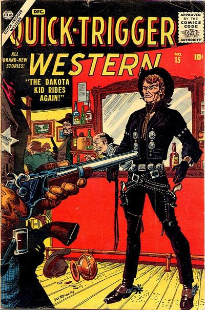 Cover for Quick Trigger Western (Marvel, 1956 series) #15