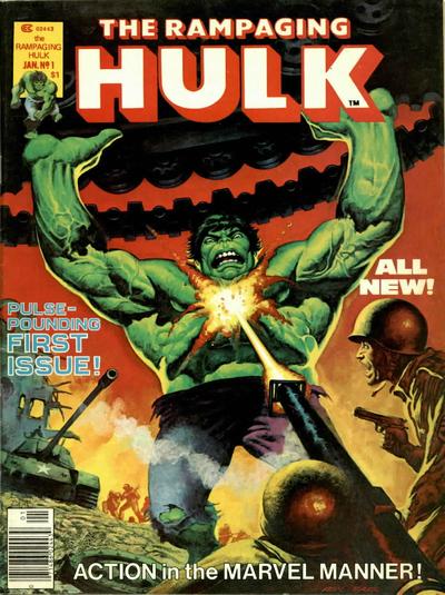 Cover for Rampaging Hulk (Marvel, 1977 series) #1