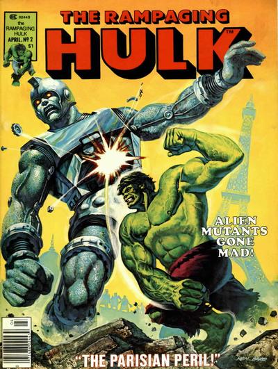 Cover for Rampaging Hulk (Marvel, 1977 series) #2