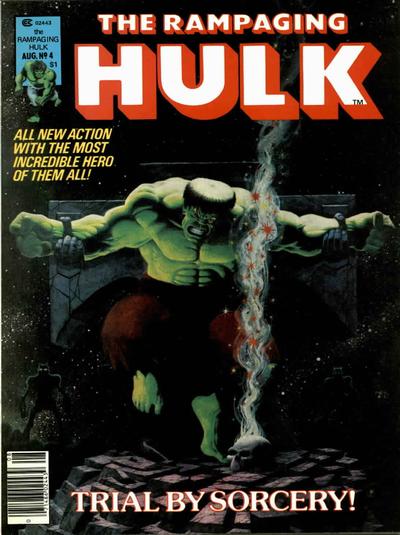 Cover for Rampaging Hulk (Marvel, 1977 series) #4