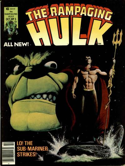 Cover for Rampaging Hulk (Marvel, 1977 series) #5