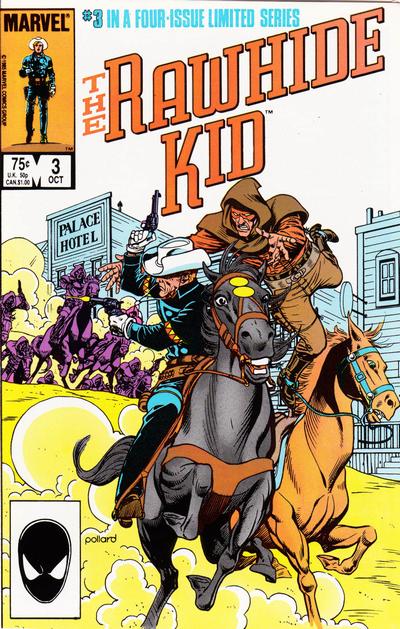 Cover for Rawhide Kid (Marvel, 1985 series) #3 [Direct]