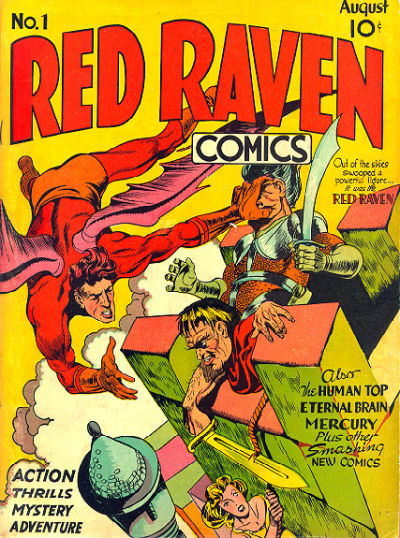 Cover for Red Raven Comics (Marvel, 1940 series) #1