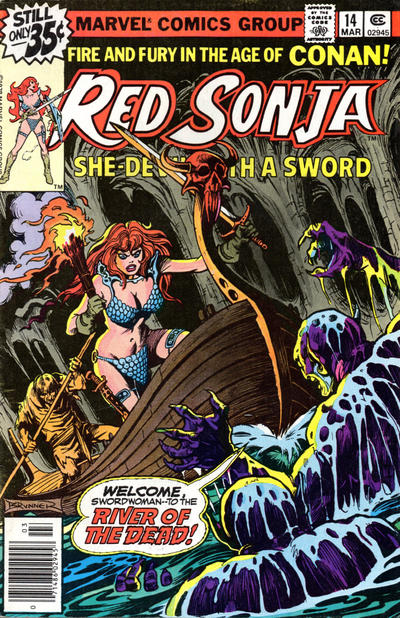 Cover for Red Sonja (Marvel, 1977 series) #14