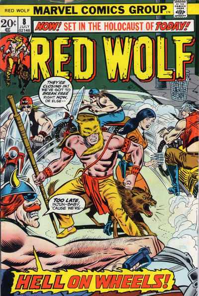 Cover for Red Wolf (Marvel, 1972 series) #8